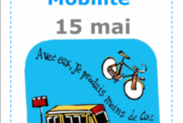 Journée Mobilité Durable le 15 mai, tous concernés !