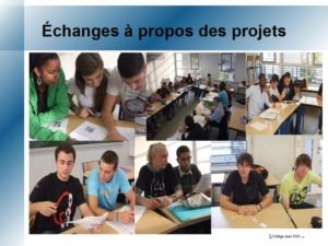 Projet Reliance  Collège Jean XXIII 5