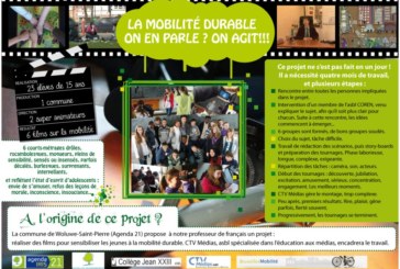 Des élèves de Jean XXIII devant et derrière la caméra