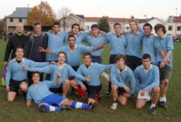 L’équipe de rugby de Jean XXIII sur le podium
