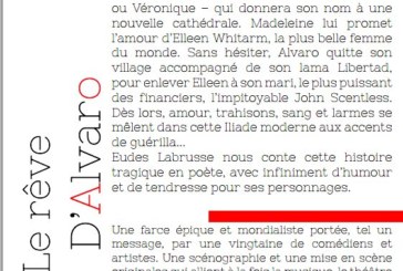 Le rêve d’Alvaro mêle théâtre, musique et danse
