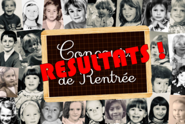 Résultats du concours de rentrée !